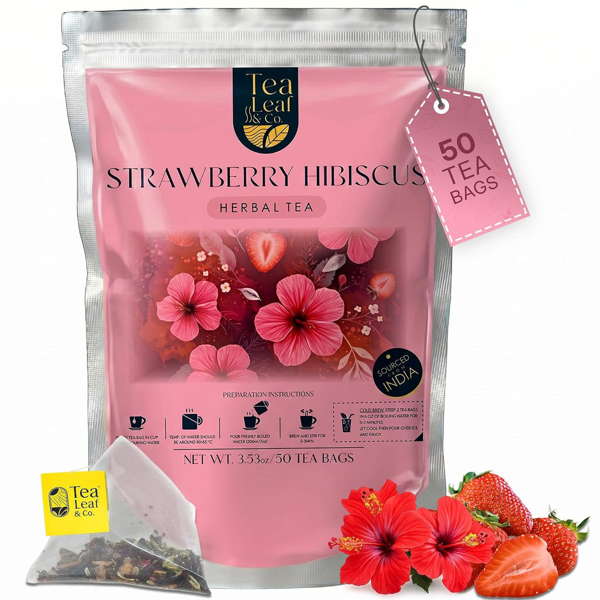 Hibiscus Herbal Tea (100 gm/3.5 oz)