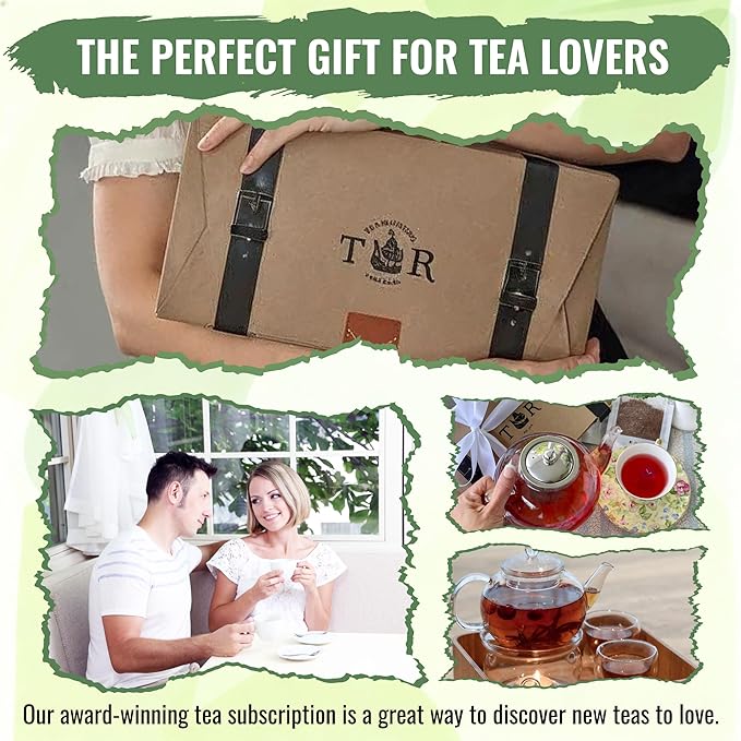 Tea Runners Dessert Teas Variety Pack – Apple Cinnamon French Toast, Blueberry Cinnamon Crumble, Caramel Toffee Pu-erh, Crème Brulee Black & Salty Caramel Pumpkin – 0.75 Oz each Pack of 5
