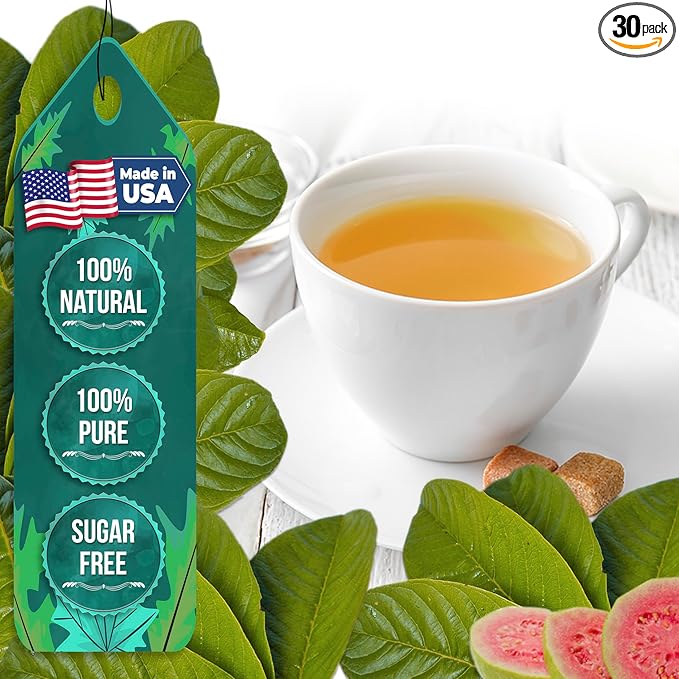 USA Fresh Mango Leaf Tea – 100% Pure, Wild-Harvested Herbal Tea, Naturally Caffeine-Free, No Additives or Preservatives, Premium Loose Leaf, Grown and Packed in the USA (100 Leaves)