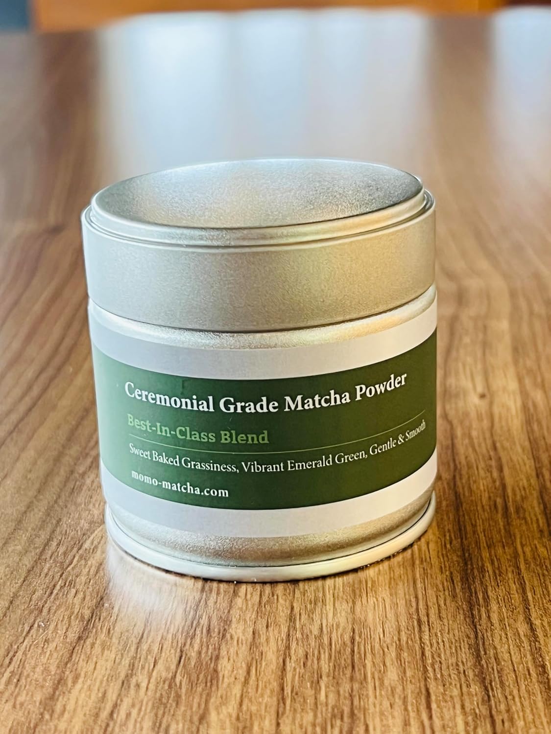 Momo Matcha – Ceremonial Grade Matcha Powder (Best-in-class Blend) – 30g Tin, Made in Japan