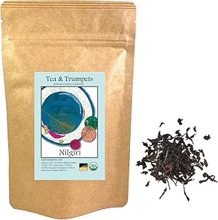 USDA Organic Nilgiri South Indian Loose Leaf Black Tea 8 oz