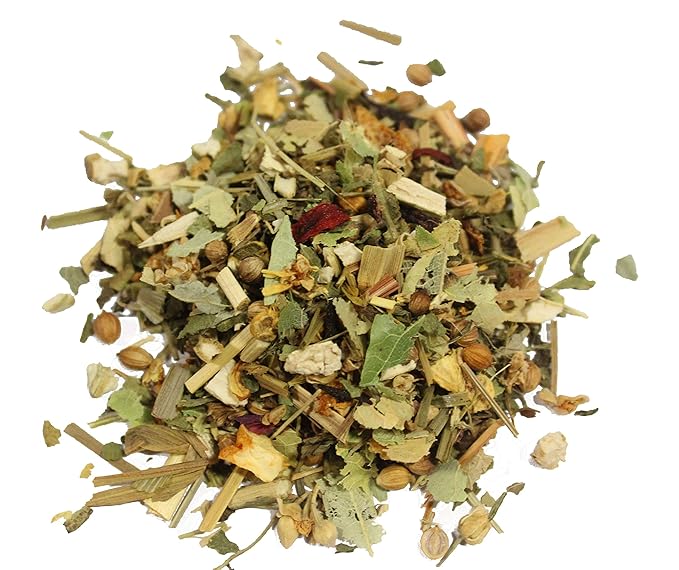 Nelson's Tea Mint Sampler Pack - 5 Variety Pack - Loose Leaf Tea Sampler - BlackberryMint 2oz, Lemon Ginger Mint 1.6 oz, MangoMint Peach 2oz