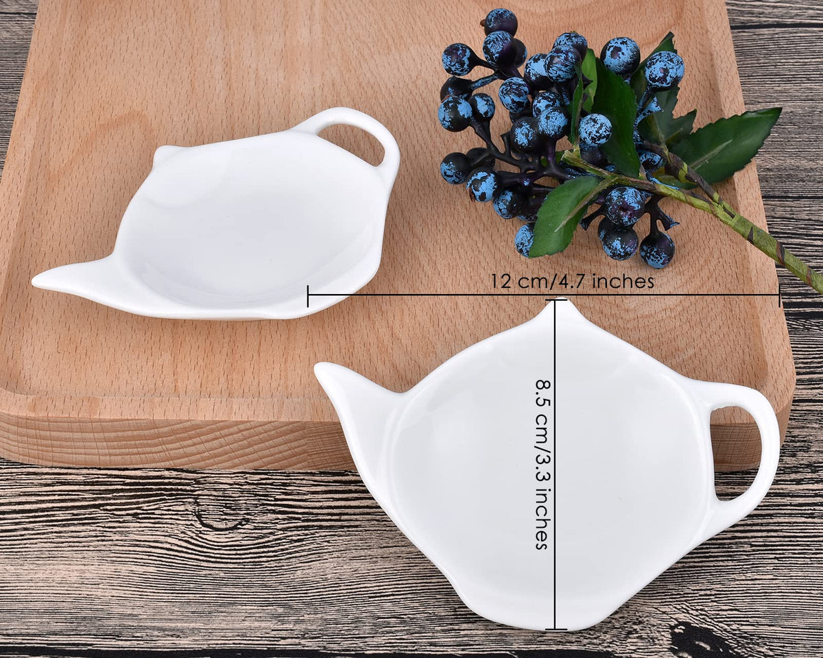 DS. DISTINCTIVE STYLE 4 Pieces Tea Bag Holder for Used Tea Bag
