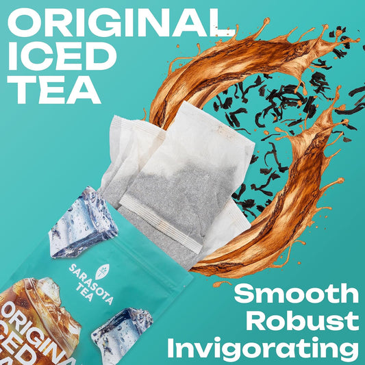 Black Orange Pekoe Iced Tea Bags, 1 Gallon Tea Bags, 48 Count, Bulk Iced Tea Packs, Orange Pekoe Tea for Restaurants, Cafes &amp; Home