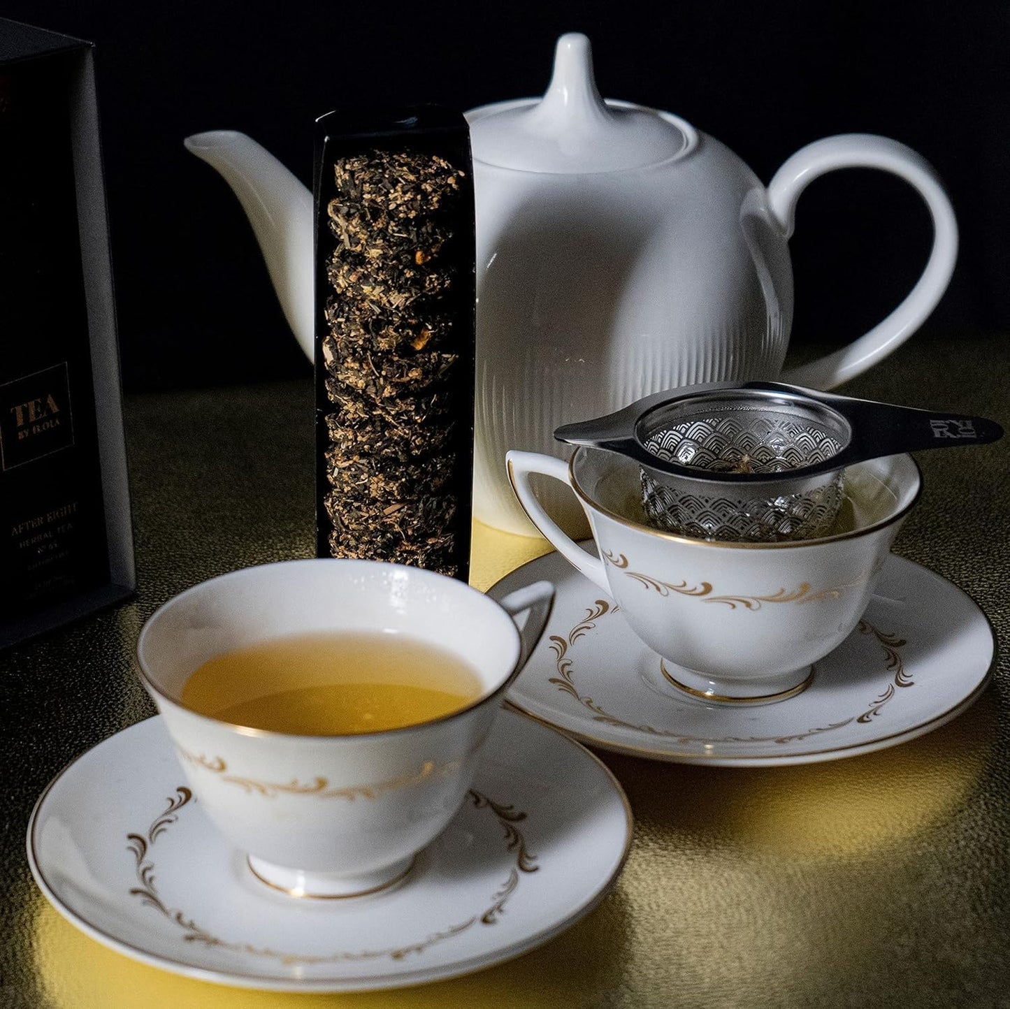 iLOLA The Beginning | Tea Disc Set | Oprah’s Favorite Things 2022 | Organic Loose Leaf Probiotic Tea | Stainless Steel Infuser | Gift Box Set (Gift Box Set 3)