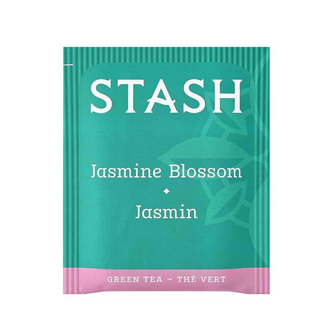 Stash Tea Jasmine Blossom Green Tea, Box of 100 Tea Bags