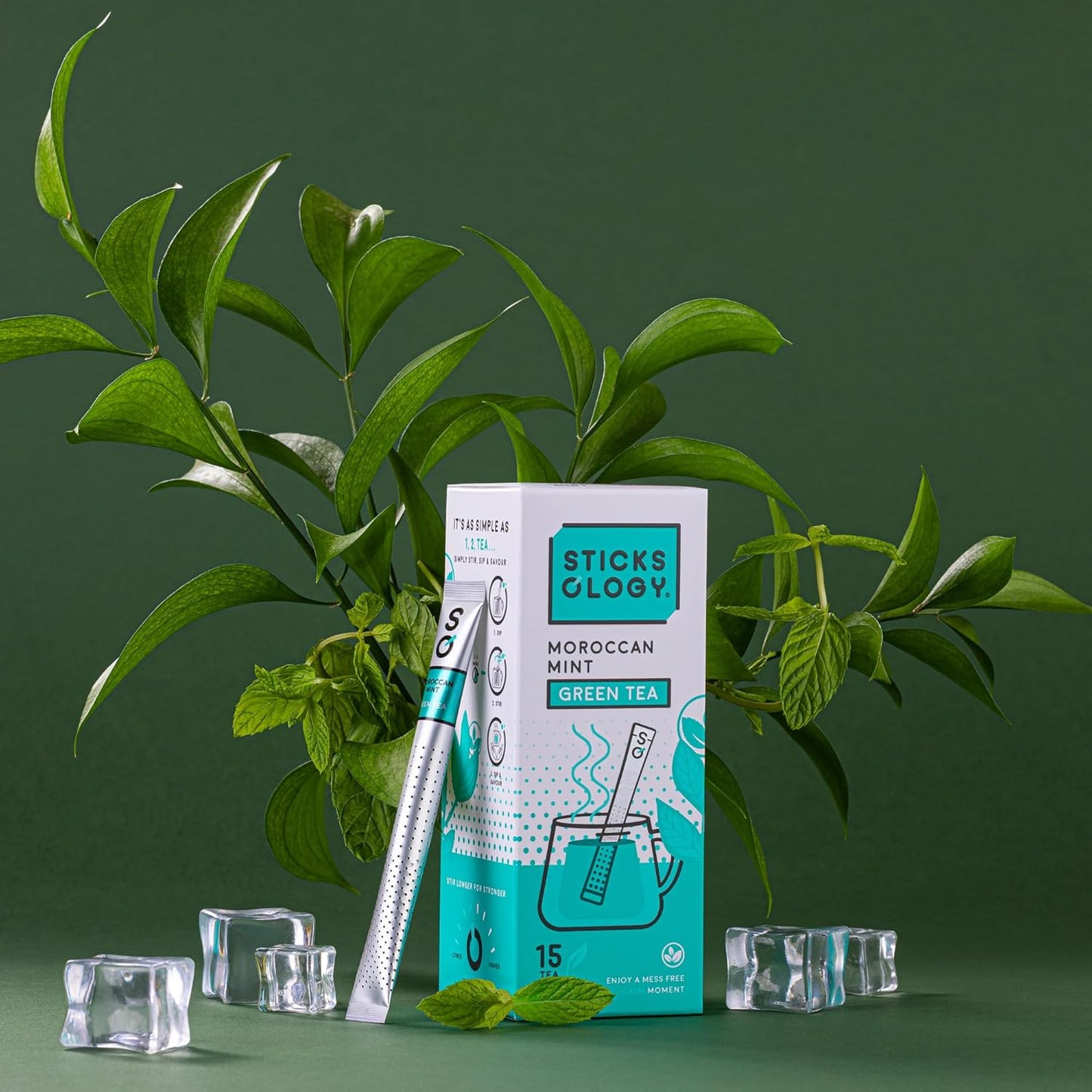 Sticksology Moroccan Mint Tea Sticks - Green Tea