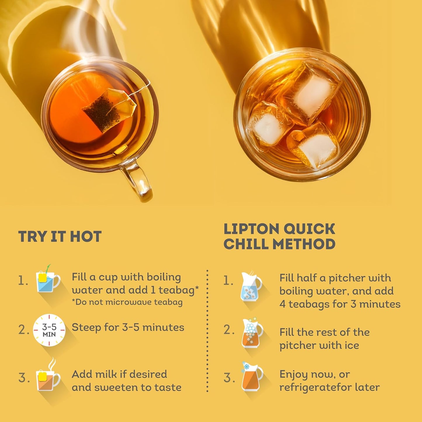 Lipton Yellow Label International Blend | Loose Tea | Premium Quality | Compatible for Milk Chai | Bold &amp; Rich Flavor | Bulk Tea | 900 Grams (Pack of 4)