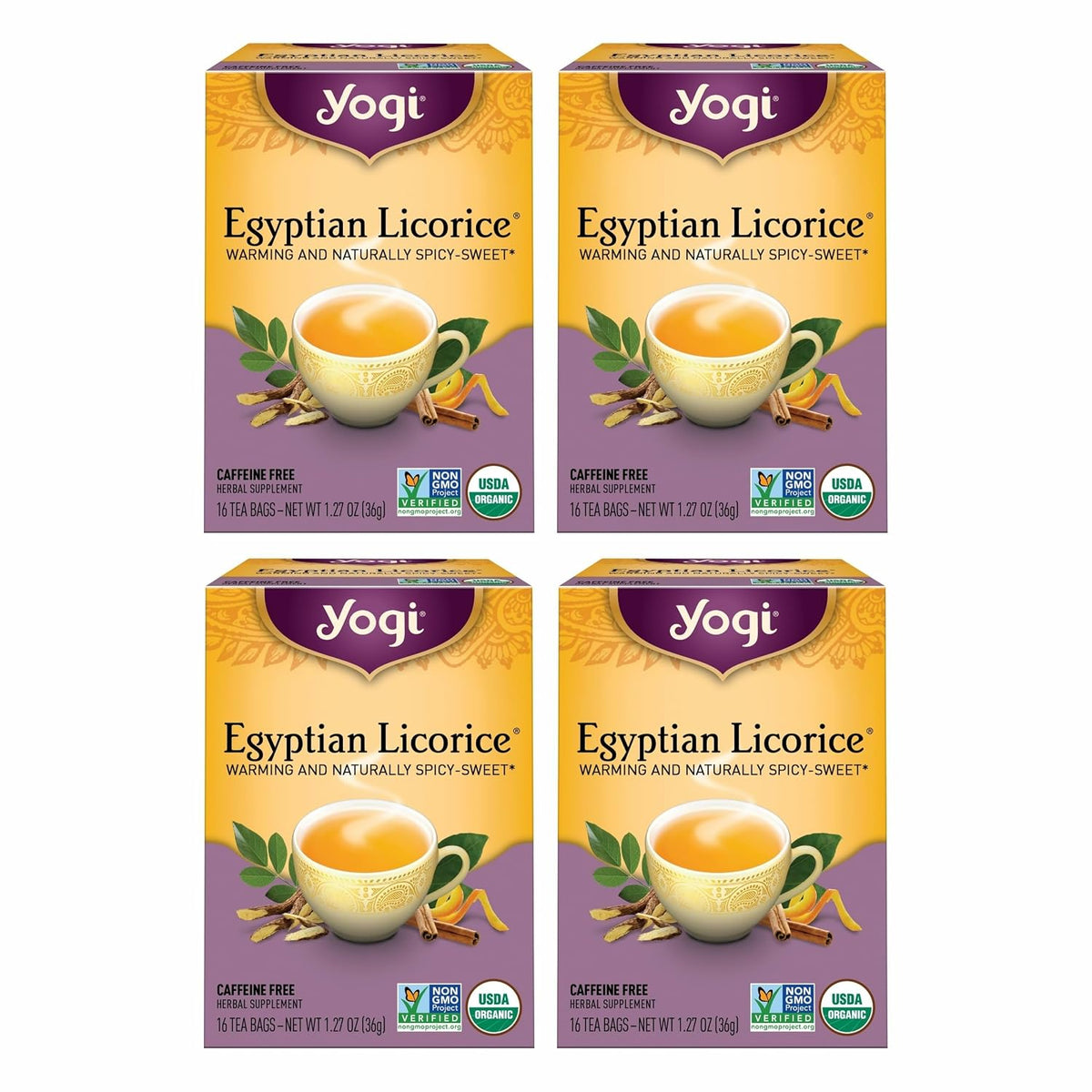 Yogi Egyptian Licorice Organic Tea