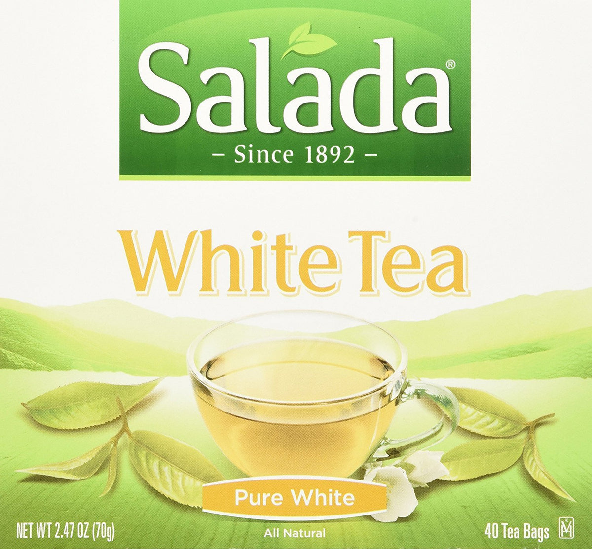 Salada Pure White Tea - 40 ct
