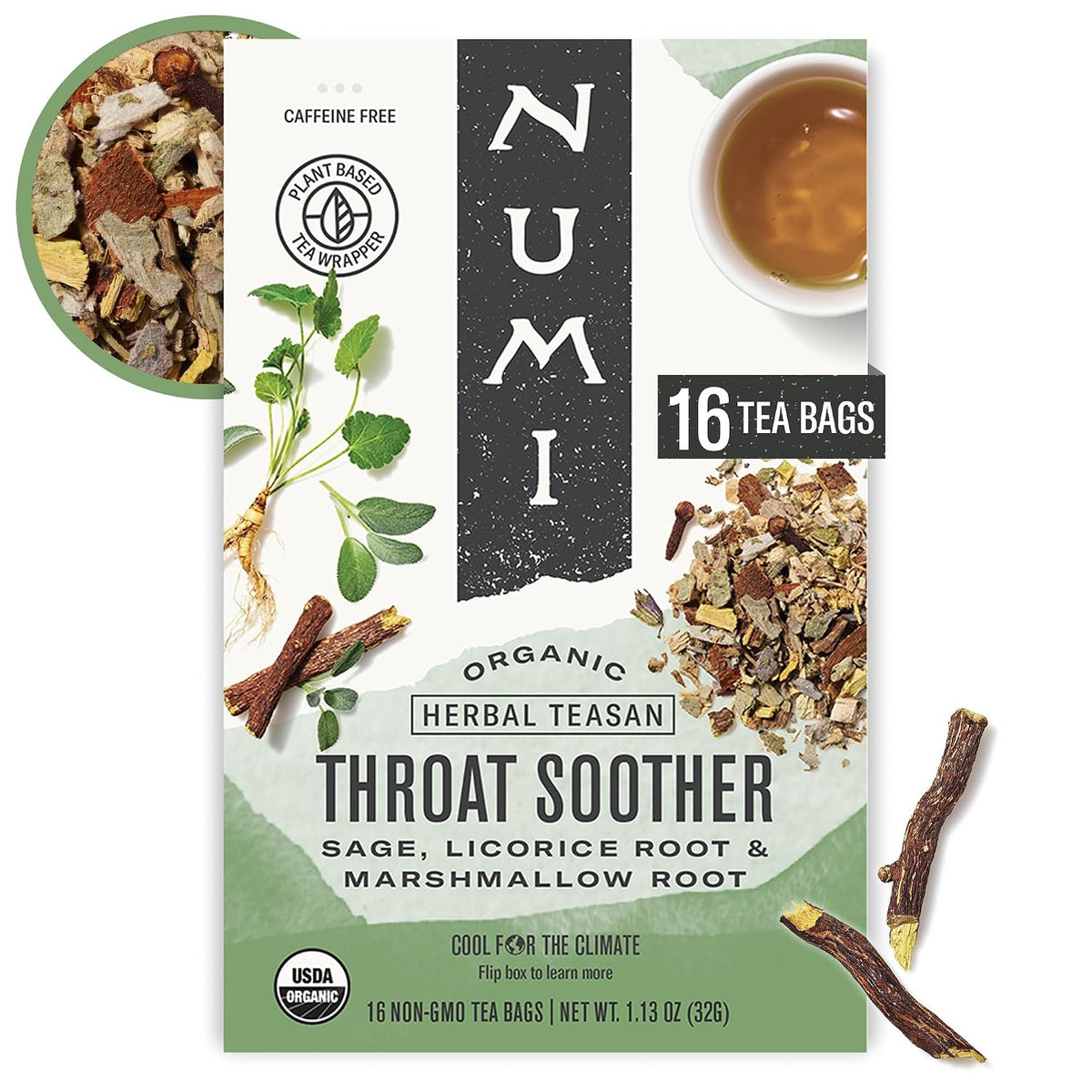 Numi Organic Throat Soother Tea