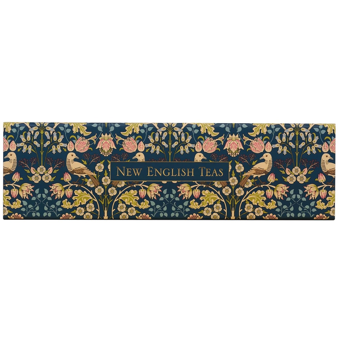 New English Teas Traditional Tea & Cookies Gift Set with 80 English Breakfast Teabags & Cornish Cookies