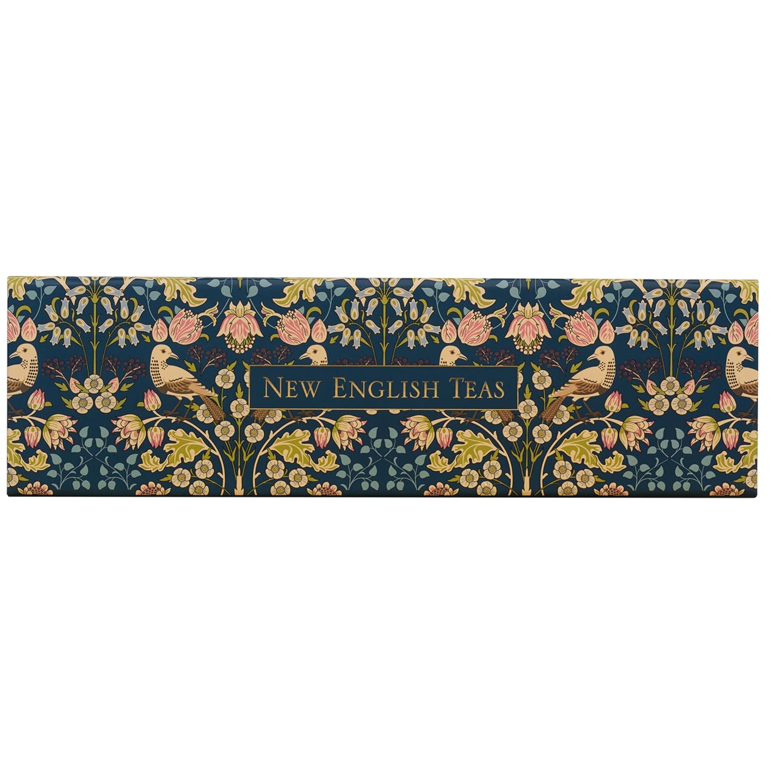 New English Teas Traditional Tea & Cookies Gift Set with 80 English Breakfast Teabags & Cornish Cookies