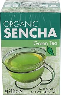 Eden Foods Tea Sencha Green Organic, 16 ct