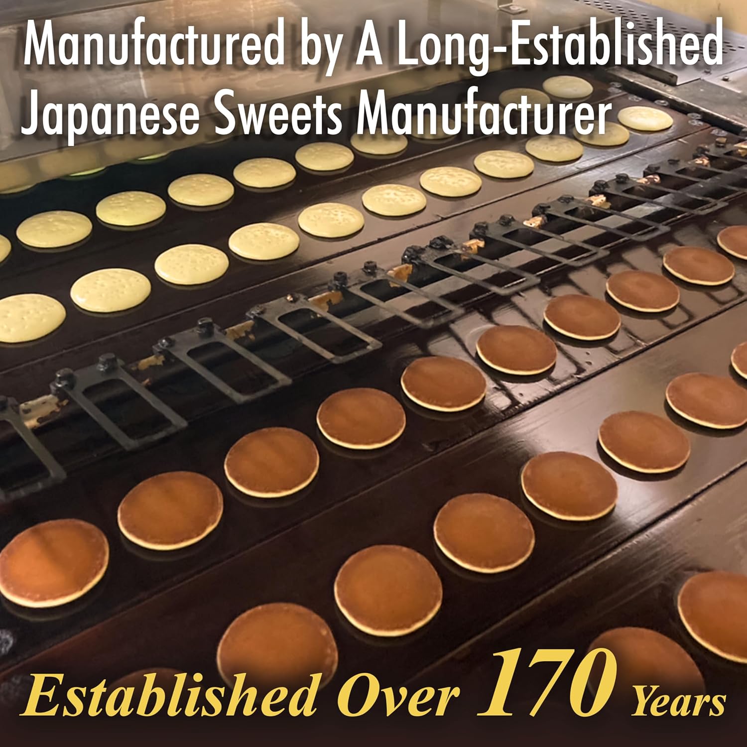 YAMASAN KYOTO UJI Dorayaki Japanese Matcha Sweet Bean Paste Pancake, Traditional Japanese Wagashi Sweets, Cute Mini Size, Matcha Candy, Individually Wrapped, Made in Japan 184g(6.49oz)