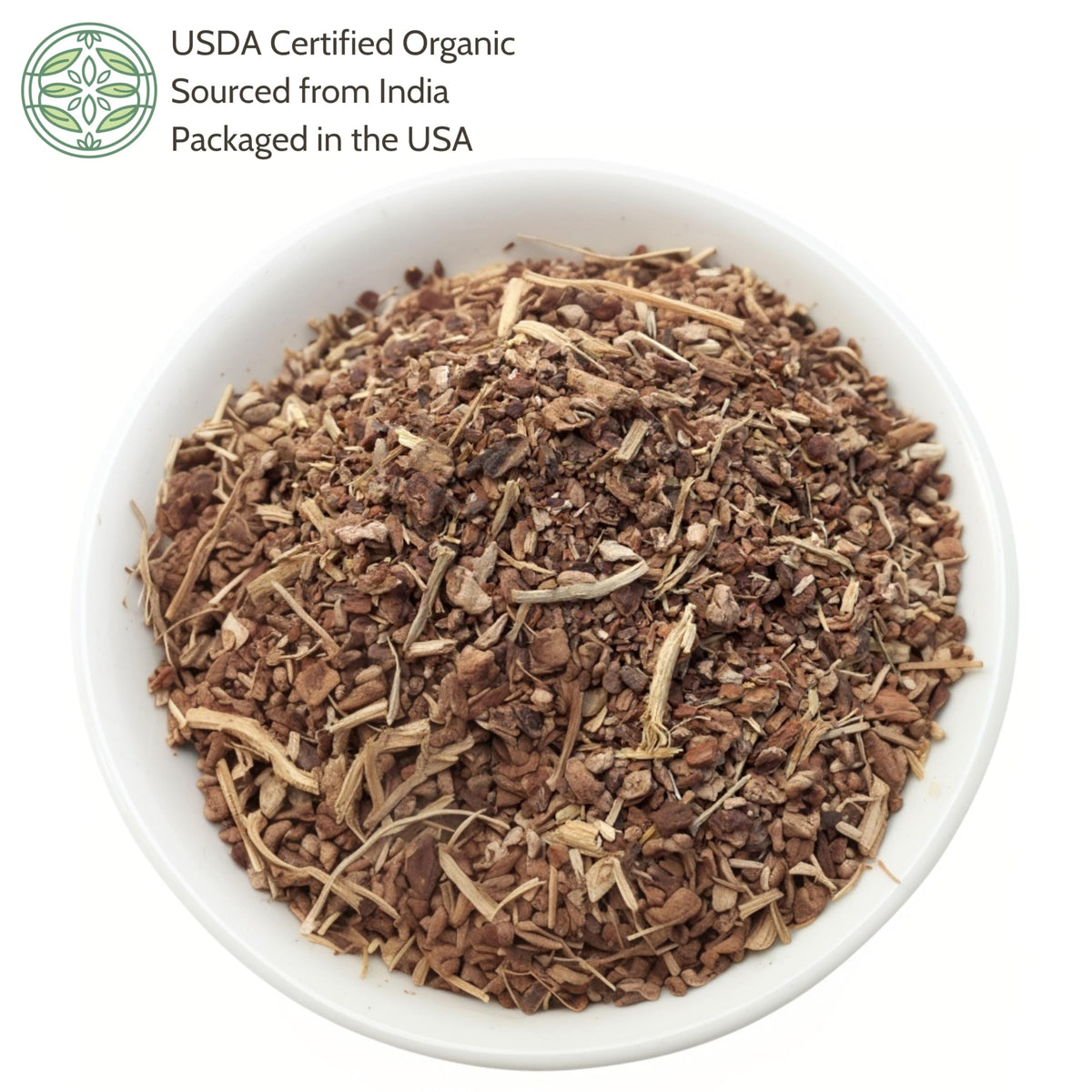 Elanen Naturals Organic Sarsaparilla Root 4 oz. (113g), USDA Certified Organic Indian Sarsaparilla Tea, Hemidesmus Indicus