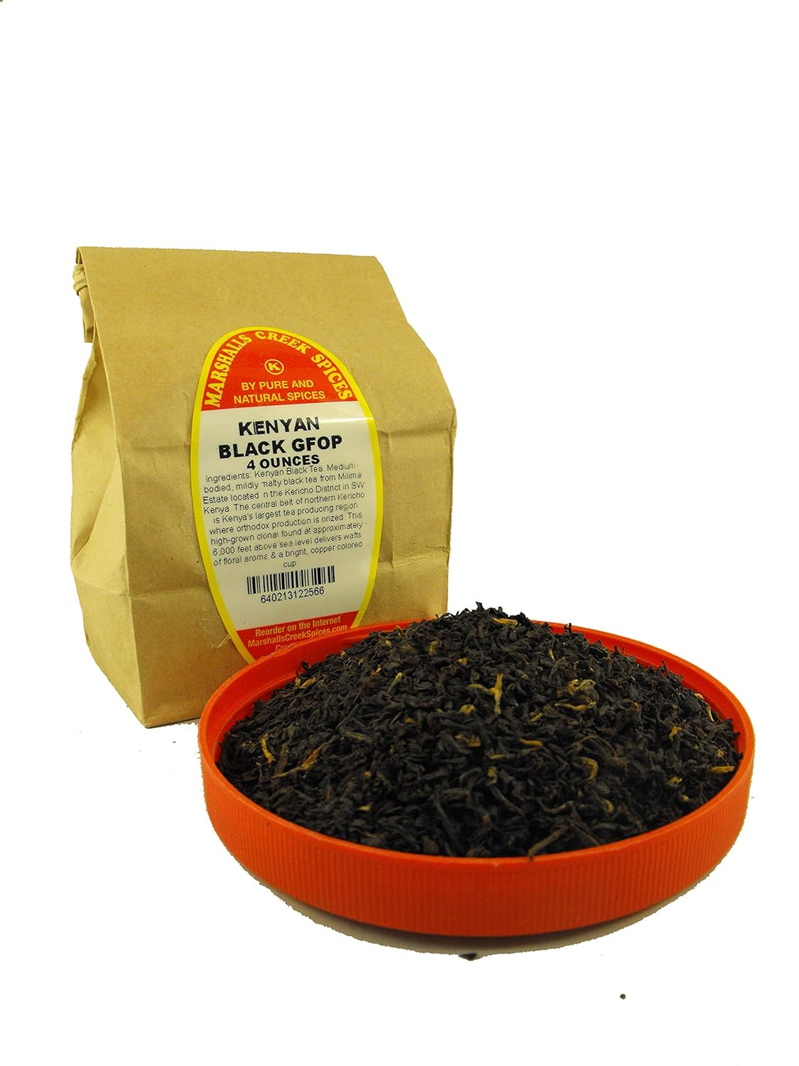 Marshalls Creek Spices (st19) LOOSE LEAF TEA Kenyan Black 4 oz