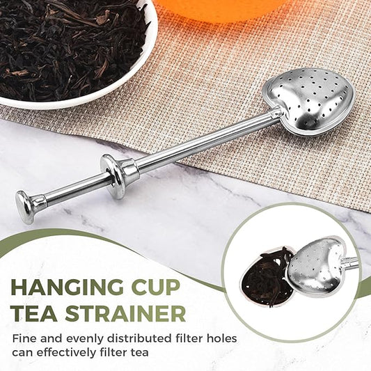 Stainless Steel Tea Diffuser,2025 New Tea Strainer Tea Infuser for Loose Leaf Tea,Creative Tea Spoon With Handle,Fine Holes Tea Interval Filter