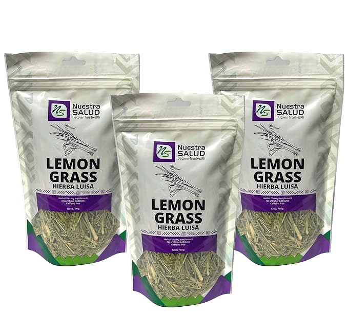 Lemongrass Herbal Tea Hierba Luisa Value Pack (120g)