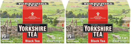 Taylors of Harrogate Yorkshire Red, 40 Teabags (Pack of 2)