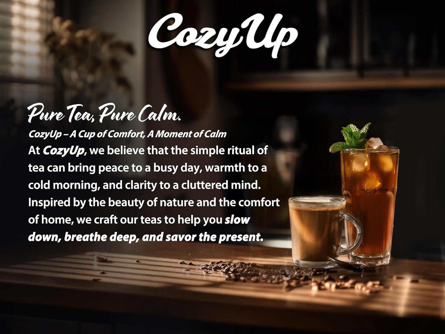 Cozy Up 36-Count 6 Flavors Variety Tea Pod, Compatible with Keurig Brewer | Including Green, Black, Jasmine, Earl Grey