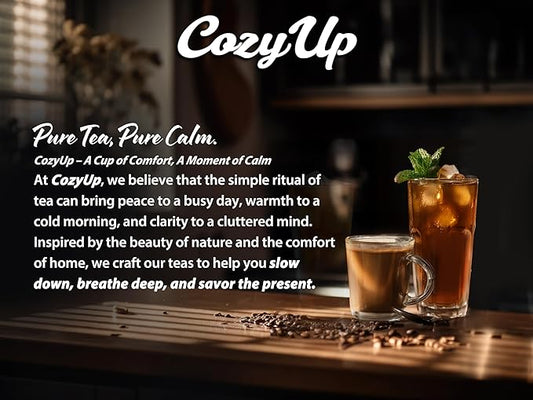 Cozy Up 36-Count Peppermint Tea Pods Compatible with Keurig K-Cup Brewers