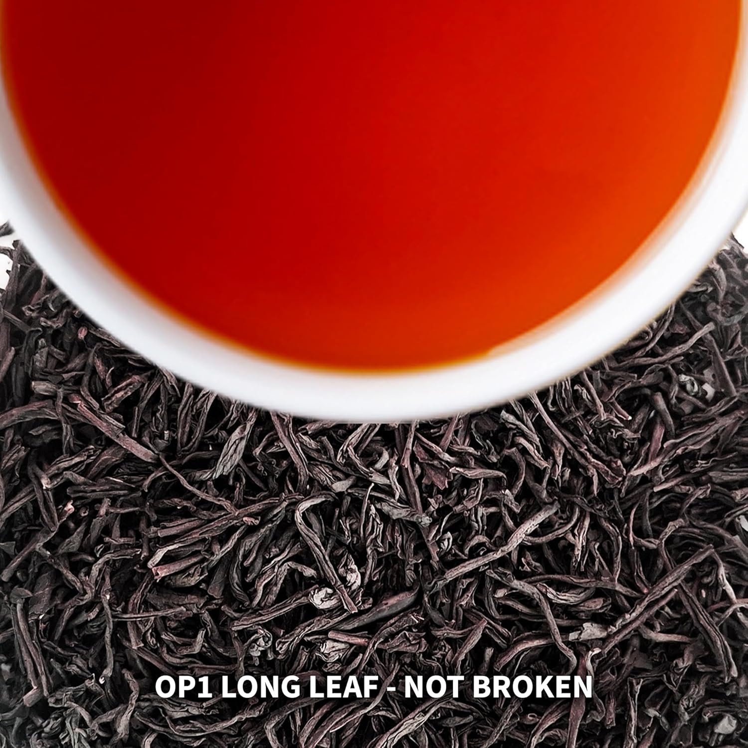 Mevlana - Pure Ceylon Loose Leaf Tea | Premium Black Tea Leaves | Rich & Smooth Sri Lankan Blend | Naturally Fresh | Perfect for Tea Lovers & Iced or Hot | OP 1 Grade | 1lb 454g
