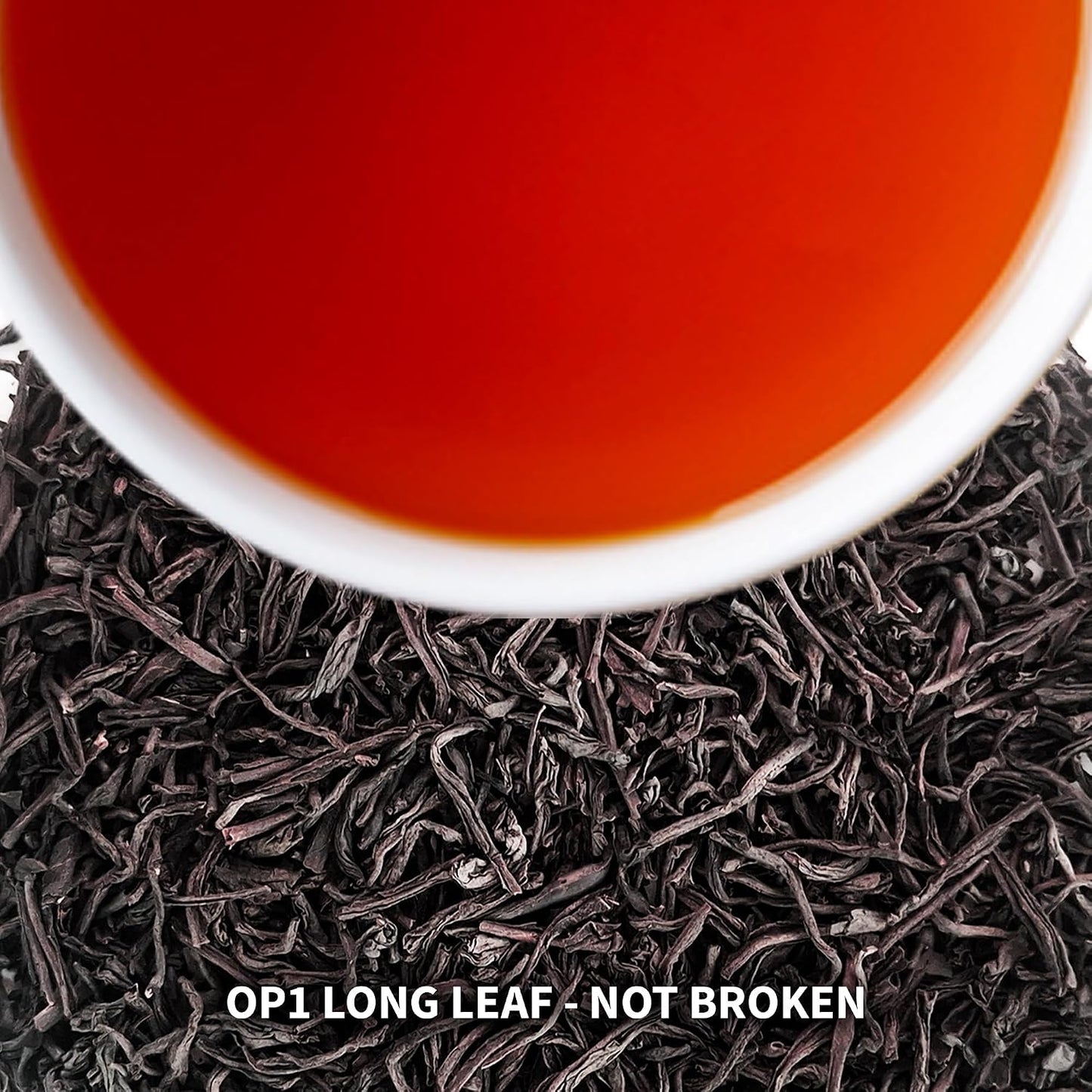 Mevlâna - Ceylon Earl Grey Black Tea | Loose Leaf | Light Bergamot | 1 lb | Earl Grey Sri Lankan Black Tea | Premium Whole Leaf Tea | Rich &amp; Smooth Flavor | Perfect for Hot or Iced Brewing | 1lb(454 g)