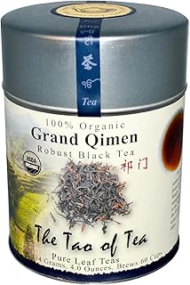 The Tao of Tea, Grand Qimen Black Tea, Loose Leaf, Sweet , 4 Ounce Tin