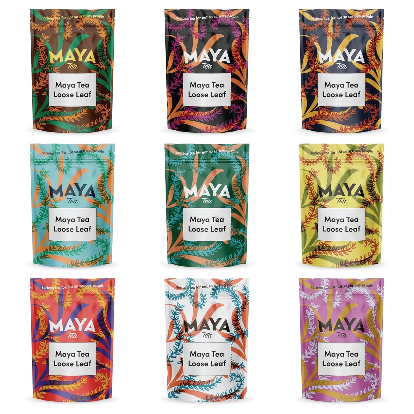 Maya Tea Madagascar Coconut White Tea, Premium Loose Leaf Tea, Contains Caffeine, All Natural, Make Hot or Iced Brews Up to 22 Cups, 2 Ounce Resealable Pouch