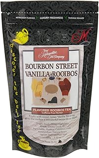Metropolitan Tea Discovery Loose Tea Pack Bourbon Street Vanilla Flavored Rooibos 100gm Makes 30 - 45 Cups