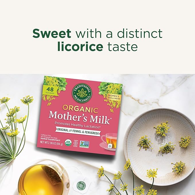 Traditional Medicinals Organic Mother's Milk Women's Tea - 48 Tea Bags