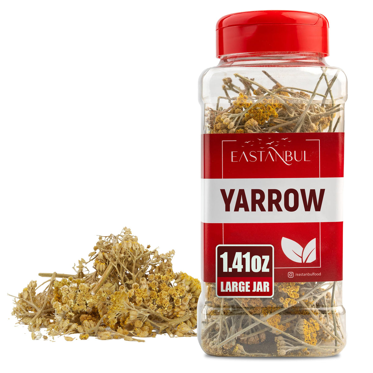 Eastanbul Yarrow Tea, Loose Leaf Herb, Caffeine Free, Natural,1.4oz