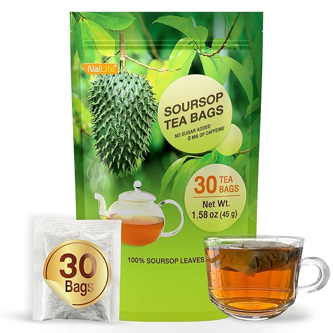 NalLife Soursop Leaves Tea pack of 30 Tea Bags