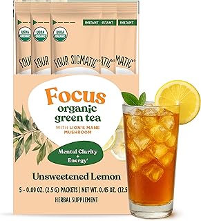 Four Sigmatic Focus Organic Green Tea Single Serve 5ct