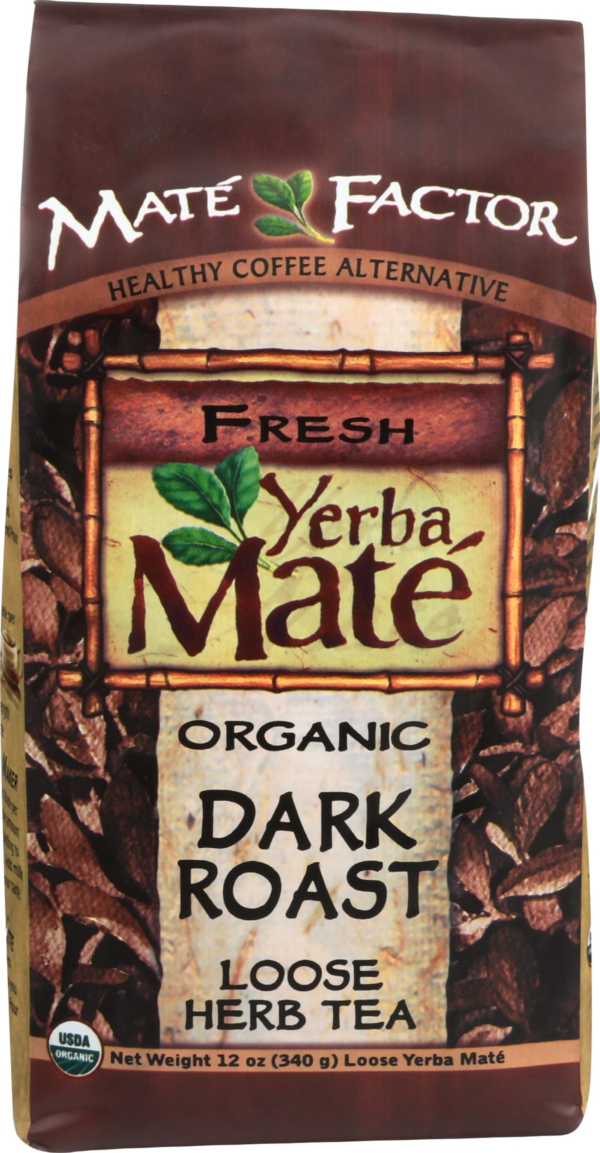 Maté Factor The Mate Fa Countor, Tea Mate Dark Roast, 12 Ounce