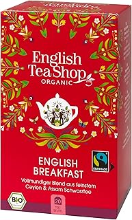English Tea Shop Organic English Breakfast Tea - 20 Sachet Teabags
