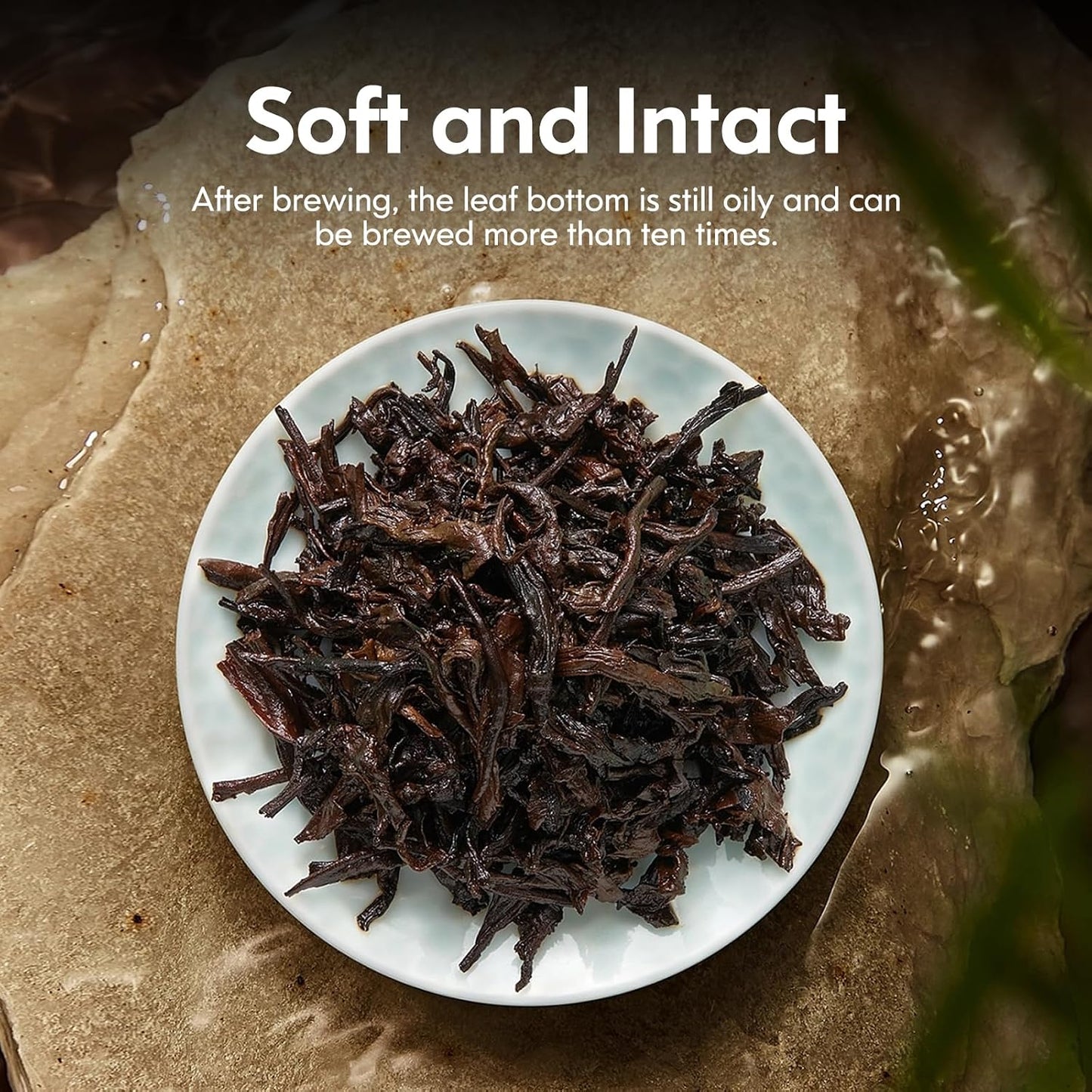 YUANSHENG Pu erh Tea Organic Loose Leaf, Chinese Yunnan Aged Fermented Black Tea, USDA Organic Ripe Puerh Tea, Rich Antioxidants, Deep Earthy Flavor, Digestive Health &amp; Wellness Tea, 7.76 Oz