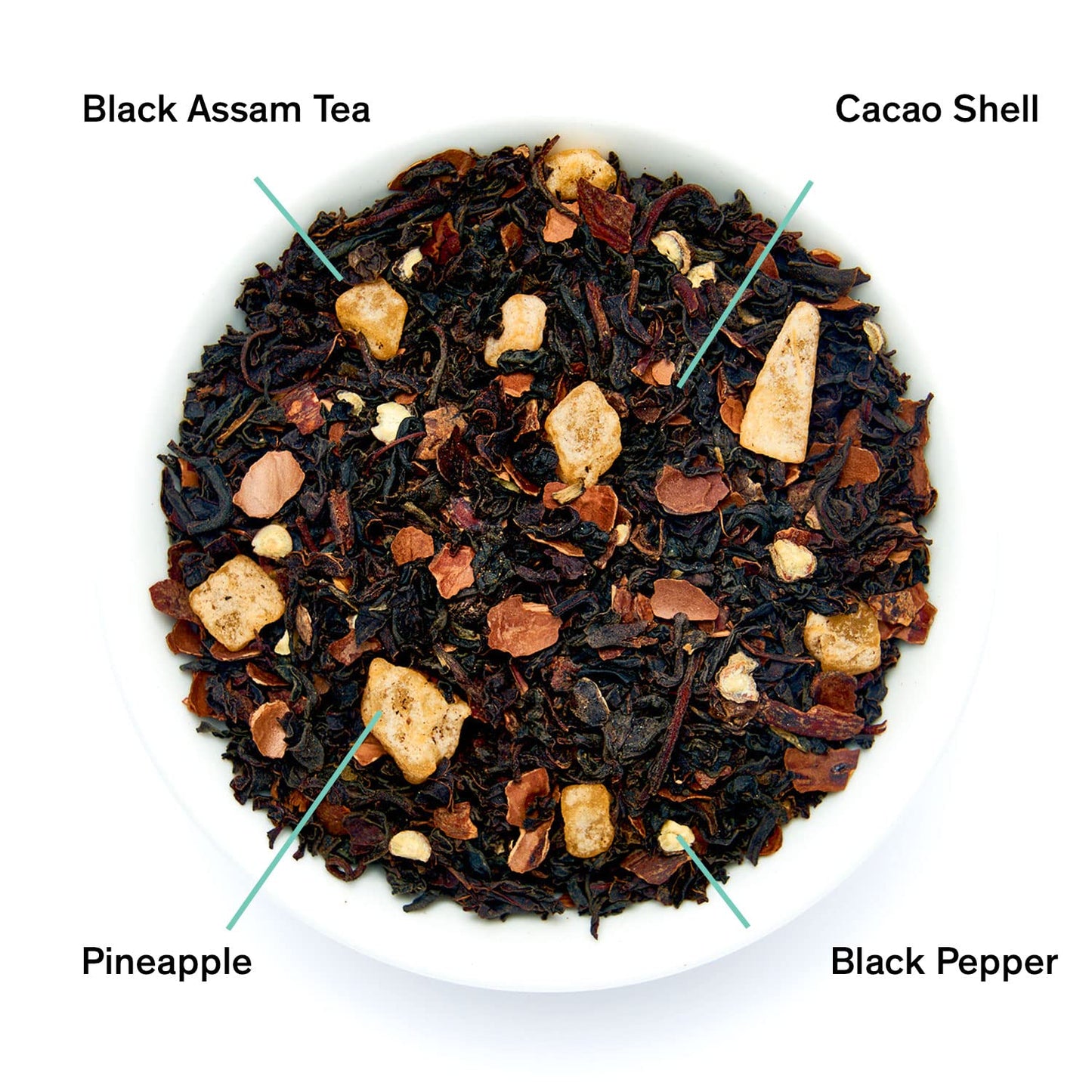 August Uncommon Silencio Loose Leaf Tea – Pineapple &amp; Cacao (1.8oz)