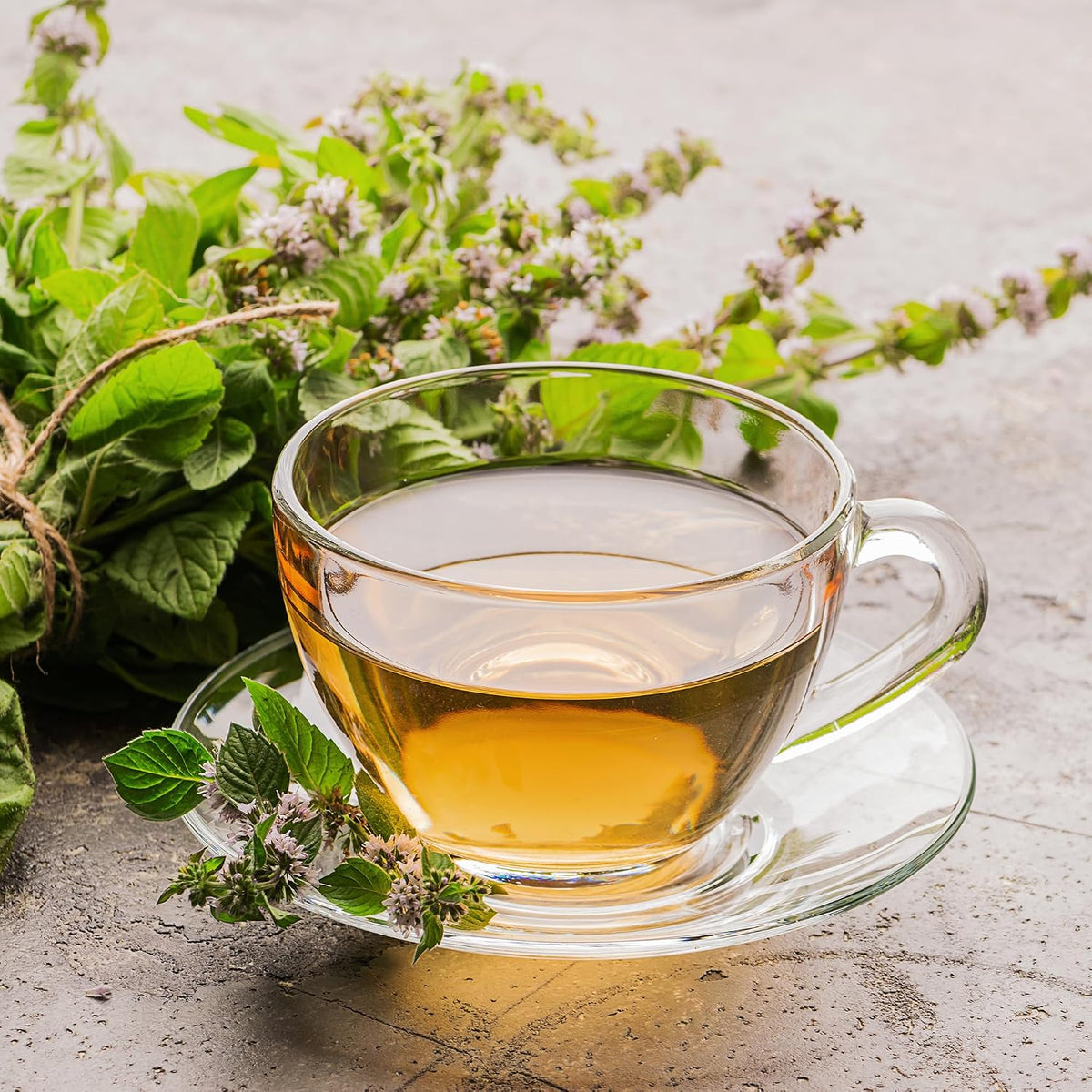 Jovvily Peppermint Leaf, 12 oz, Cut &amp; Sifted, Herbal Tea, Refreshing