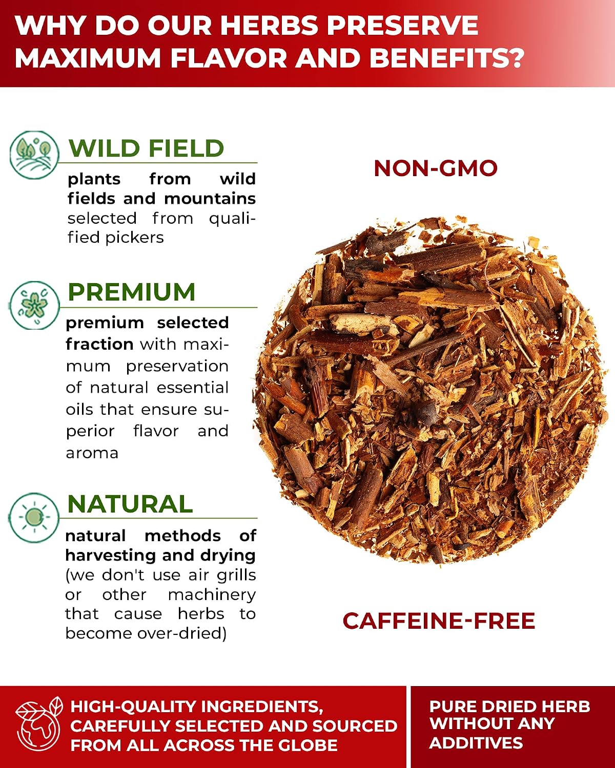 1.8 oz Cinquefoil Herb Dried Five Finger Grass Herb Potentilla Palustris Tea (Comarum Palustre L.) - 50g Sabelnik Herbal Tea