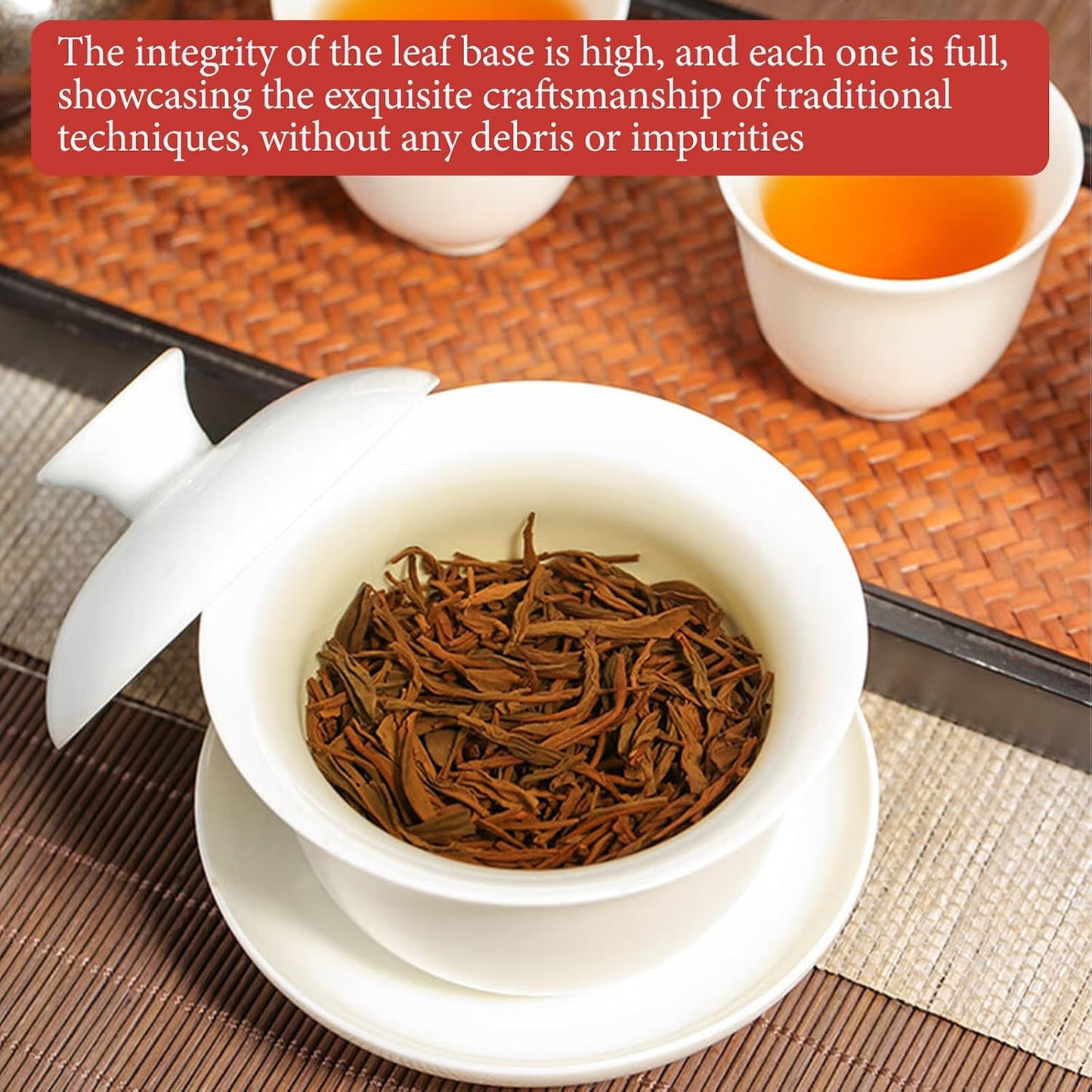 Lingyunxi Lapsang Souchong Tea Black Tea Loose Leaf Wuyi Mountain Chinese Tea|Non-Smoky Honey Floral Sweet Mellow Taste|No Bitter| Picked in Spring| Fully Fermented Tea 4.23oz/120g 正山小种 红茶 蜜香 非烟熏