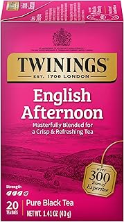 Twinings Tea English Afternoon Tea, 20 ct