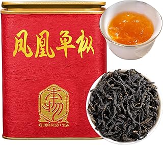 XIXICHA Phoenix Dancong Oolong Tea 120g/4.23oz Honey Orchid Mi Lan Xiang Phoenix Oolong Tea Loose Leaf Chinese Tea Chinese High Mountain Strong Floral Flavor（96 cups） 特级凤凰单枞 乌龙茶 单丛茶 潮州乌岽单枞茶叶