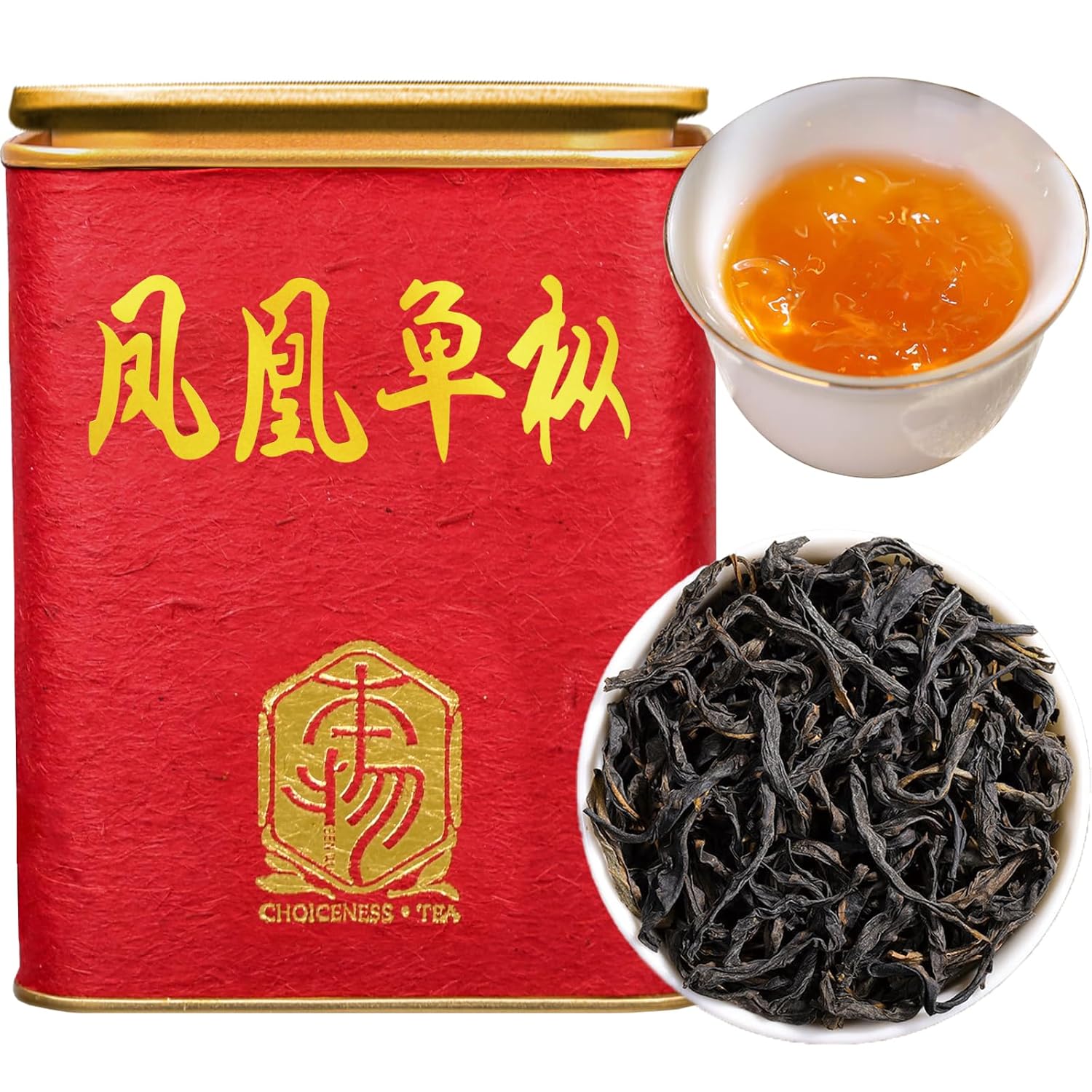 XIXICHA Phoenix Dancong Oolong Tea 120g/4.23oz Honey Orchid Mi Lan Xiang Phoenix Oolong Tea Loose Leaf Chinese Tea Chinese High Mountain Strong Floral Flavor（96 cups） 特级凤凰单枞 乌龙茶 单丛茶 潮州乌岽单枞茶叶