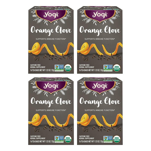 Yogi Orange Clove Organic Tea