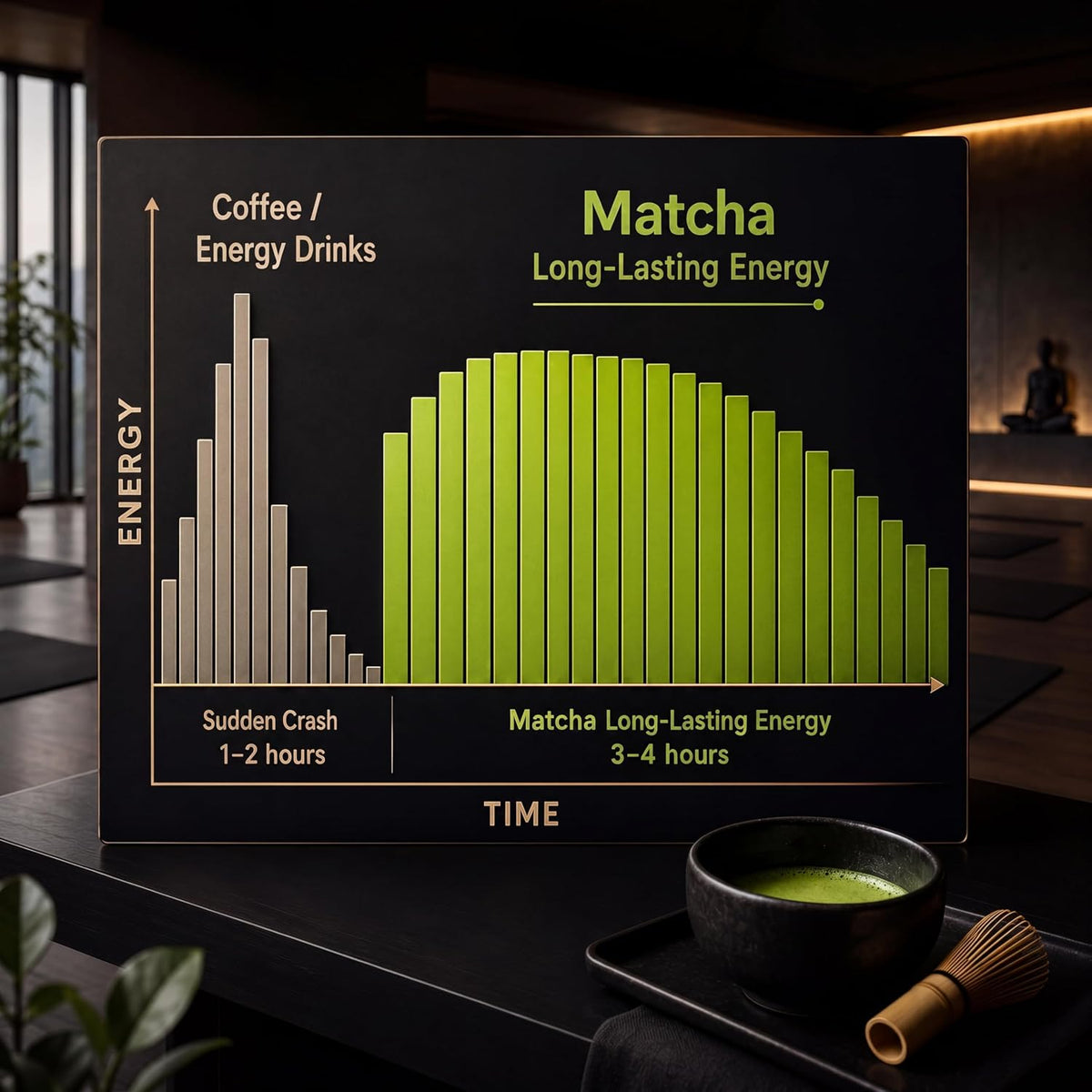 Matcho | Ceremonial Grade Matcha Powder – Organic Japanese Matcha Green Tea Powder | Uji Matcha | Matcha Ceremonial Grade | USDA Organic | 30 Servings