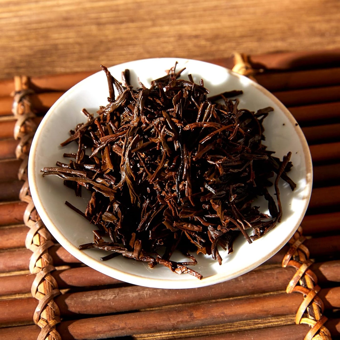 ChaWuWarmSun [B] Lapsang Souchong Black Tea,No Smokey,3.5oz/100g,Loose Leaf Chinese Hong Cha