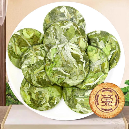 New Tea Fujian Ancient Tree White Peony Portable Small White Tea Cake Round Cake Small Tuo Tea Bag (250g)