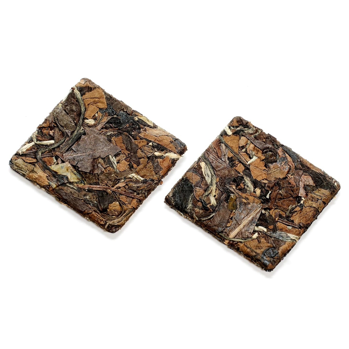 ChaWuWarmSun-[B] White Tea Flaky,20 piece/Box,FuDing Aged ShouMei BaiCha Loose Leaf Tea,Individual Packing